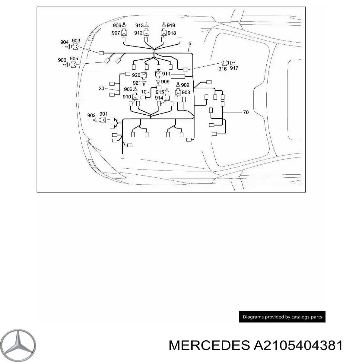 A2105404381 Mercedes