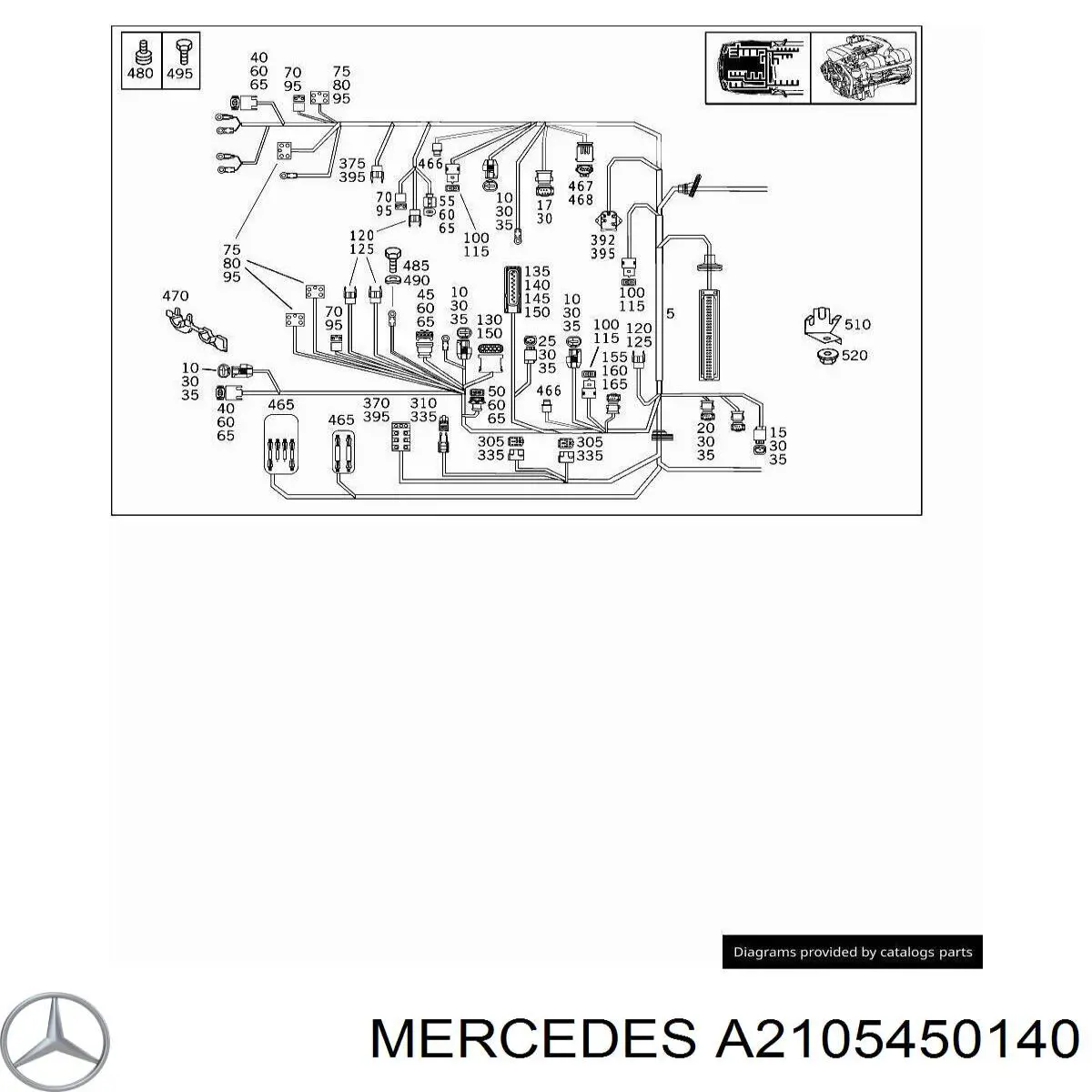  Mercedes A2105450140 precio, desde 12,22 EUR