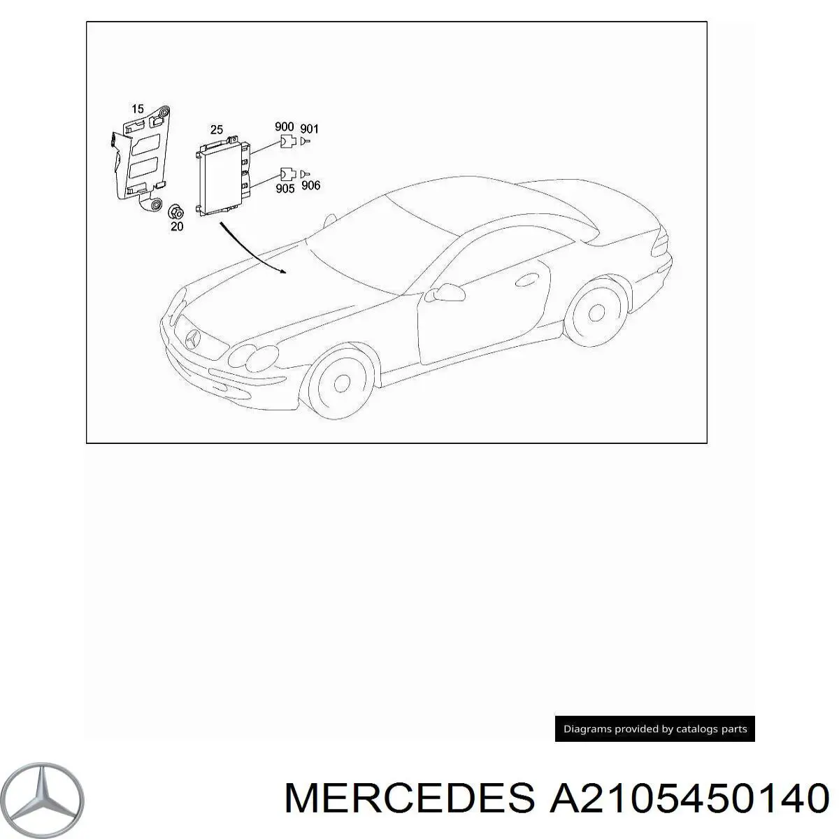 Comprar A2105450140 Mercedes 