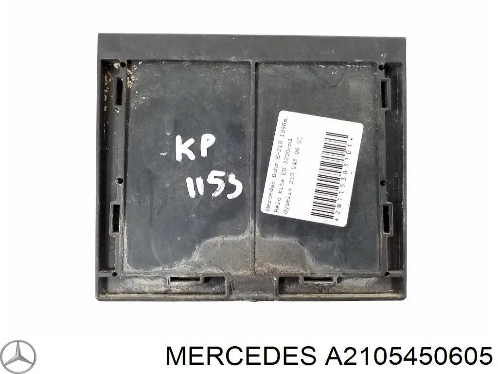 Comprar A2105450605 Mercedes Regulador de velocidad del ventilador de refrigeración (unidad de control)
