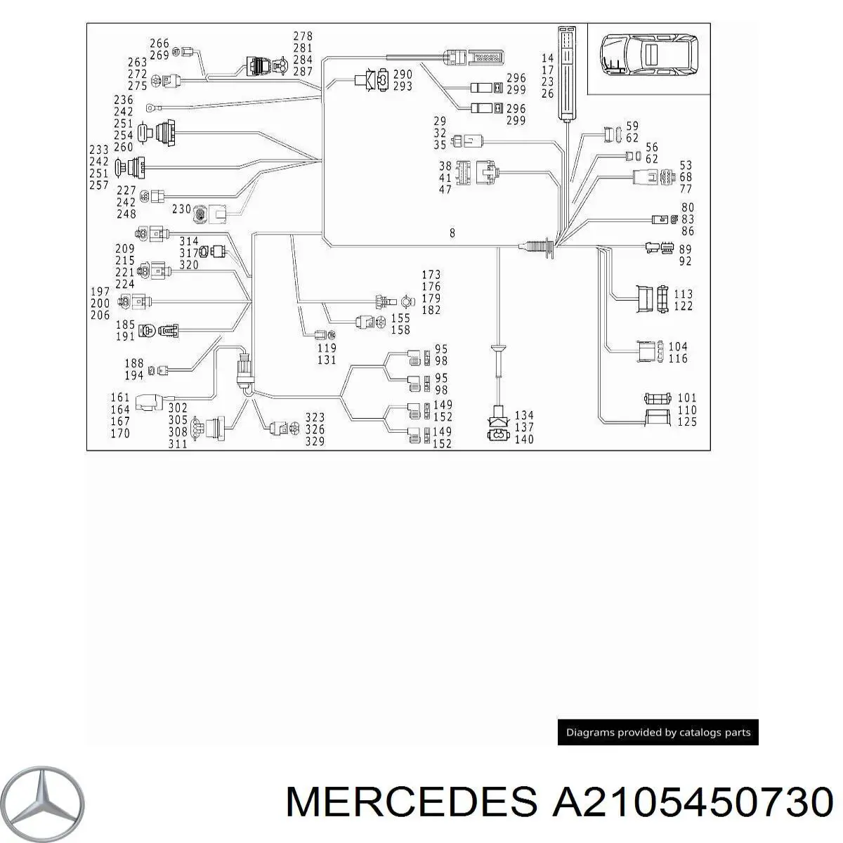 A2105450730 Mercedes