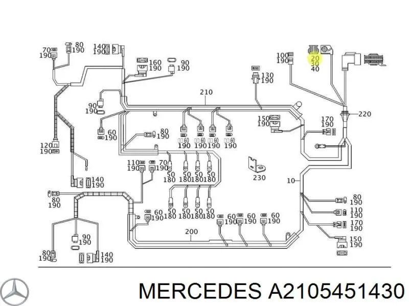 Comprar A2105451430 Mercedes 