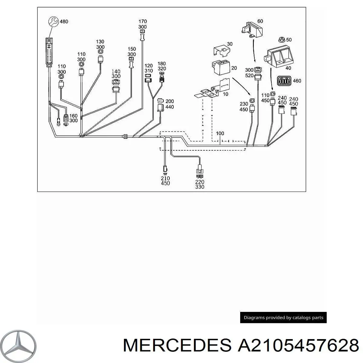 A2105457628 Mercedes