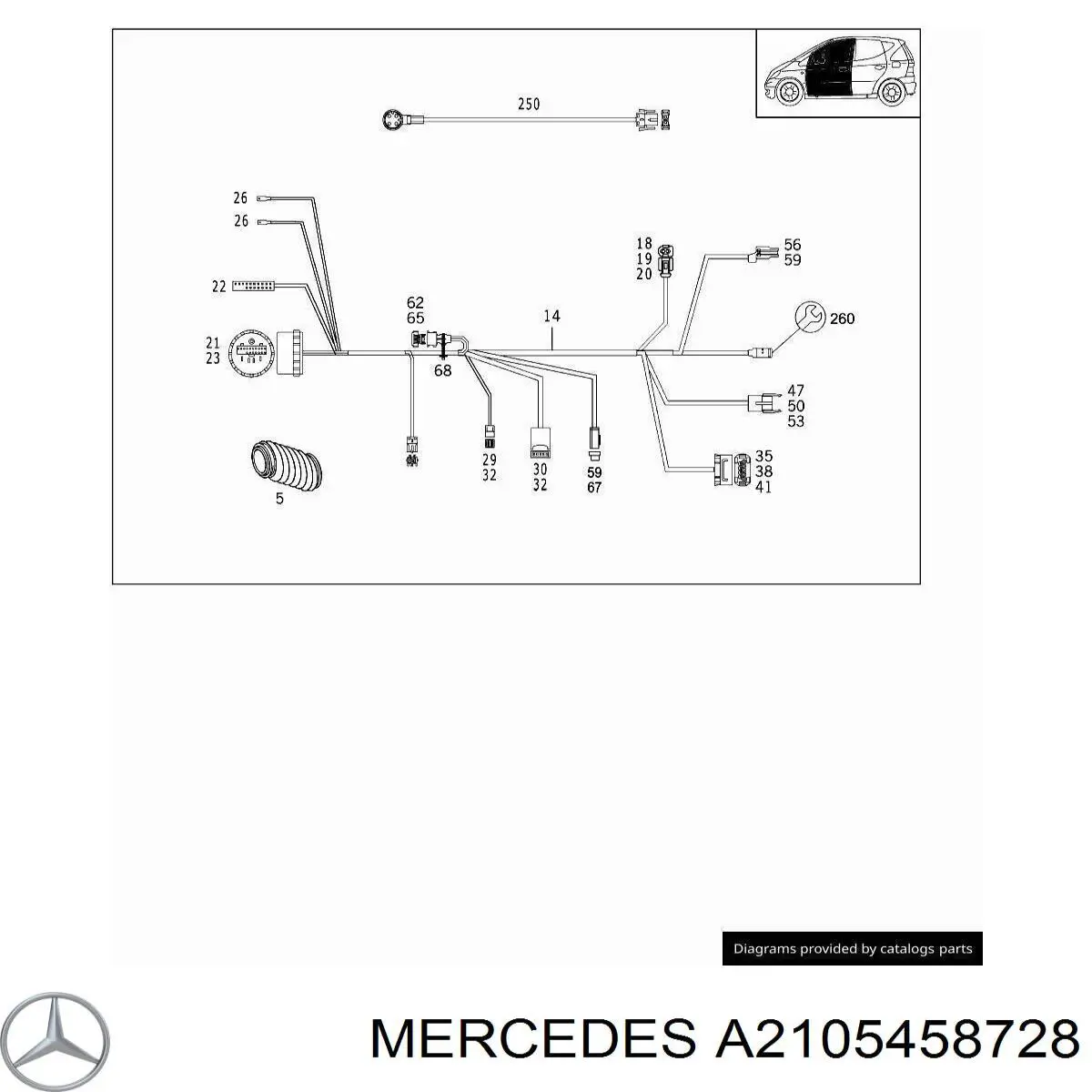 A2105458728 Mercedes