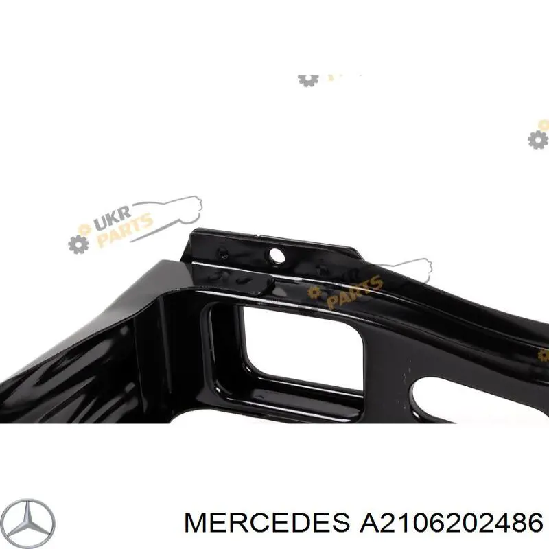 Revestimiento frontal inferior para Mercedes E (S210)