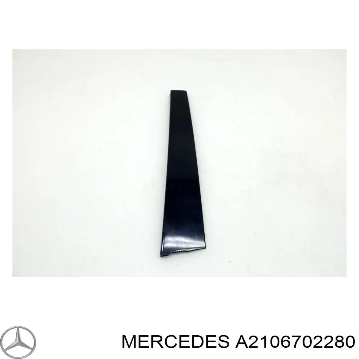 A2106702280 Mercedes luneta trasera