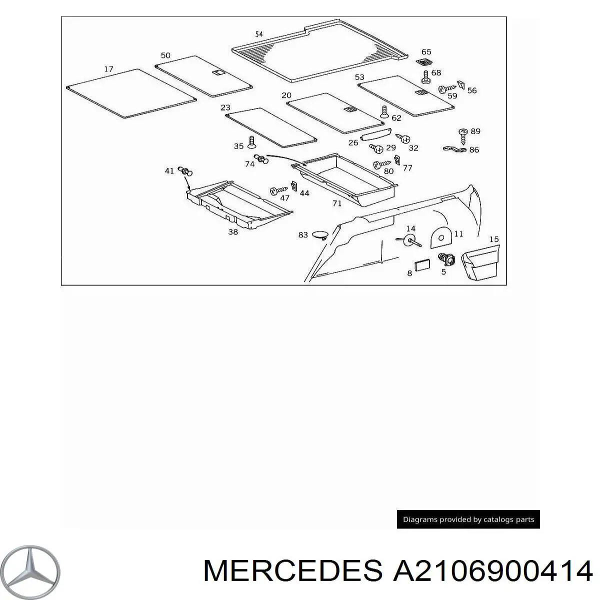 A2106900414 Mercedes