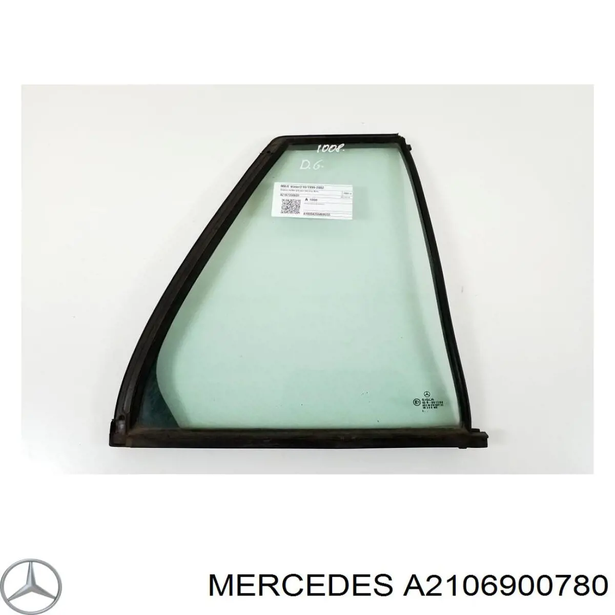 A2106900780 Mercedes moldura de cristal de la ventana de la puerta delantera izquierda
