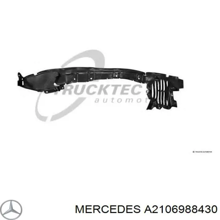 Guardabarros interior derecho, aleta delantera Mercedes A2106988430 precio, desde 26,74 EUR