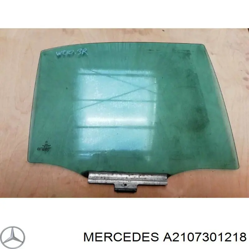 2107301218 Mercedes luna de puerta trasera derecha