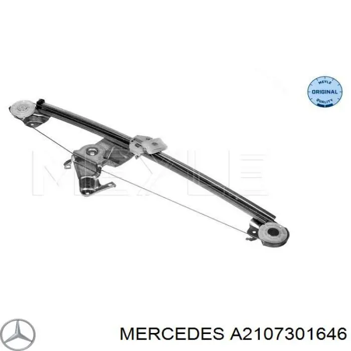 Mecanismo de elevalunas de la puerta trasera derecha Mercedes A2107301646 precio, desde 40,21 EUR