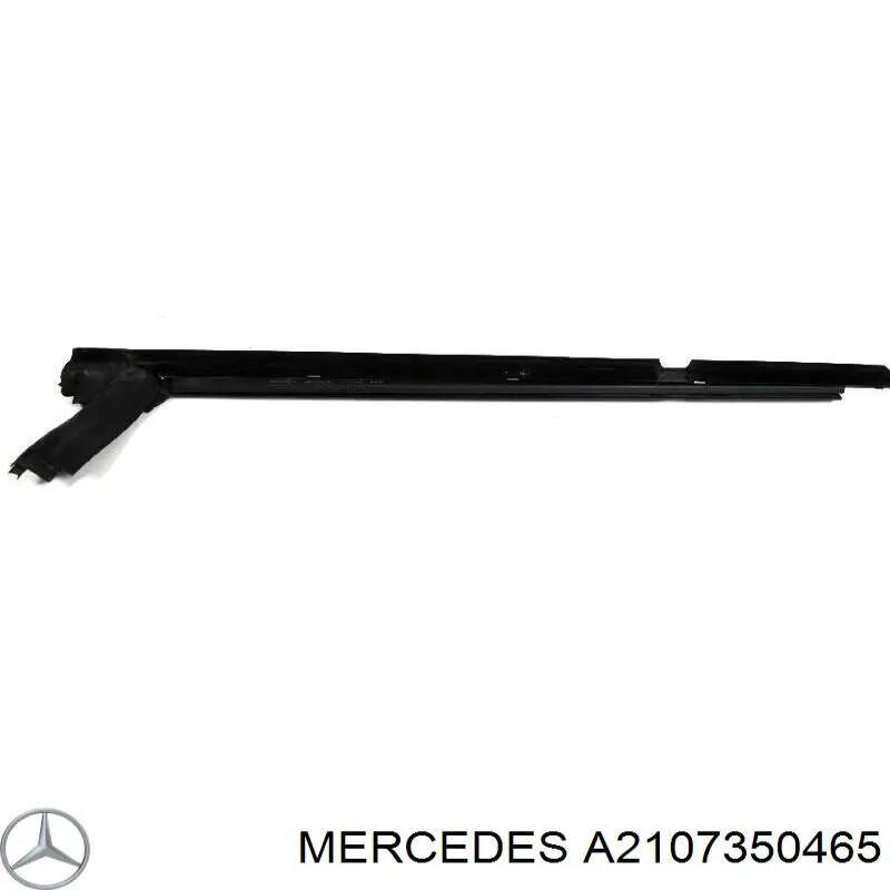 Lameluna de puerta trasera izquierda interior para Mercedes E (W210)