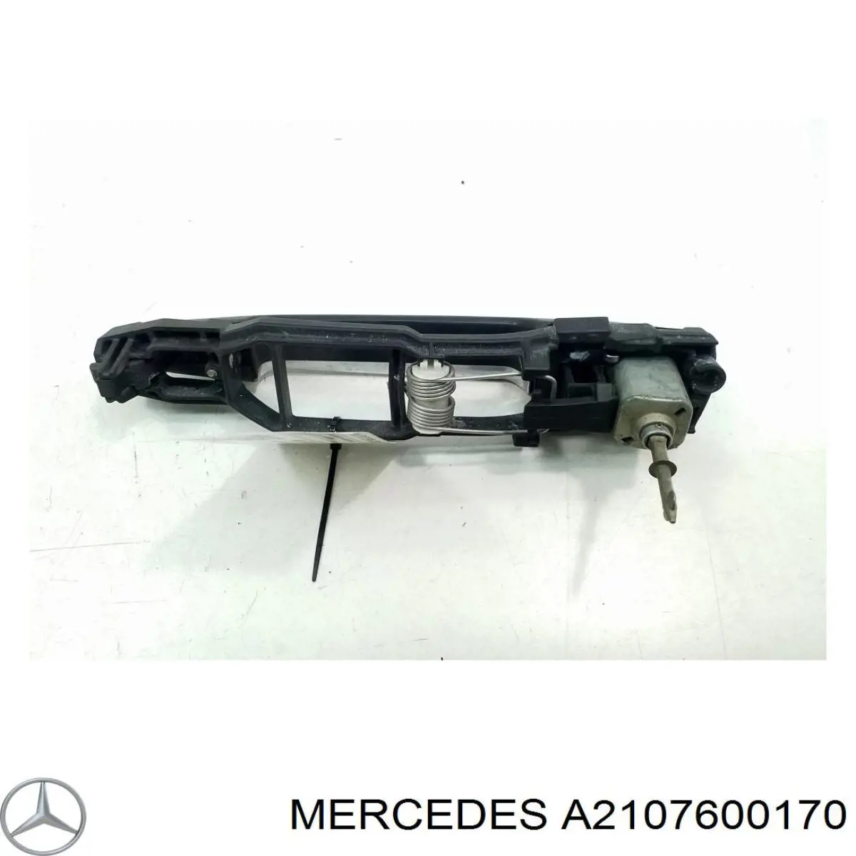2107600170 Mercedes tirador de puerta exterior delantero izquierda