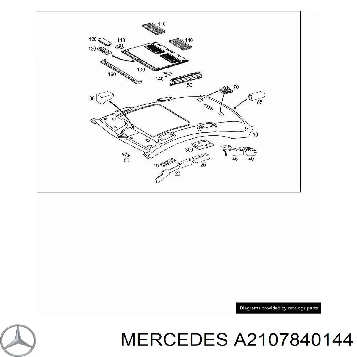  Mercedes A2107840144 precio, desde 30,40 EUR