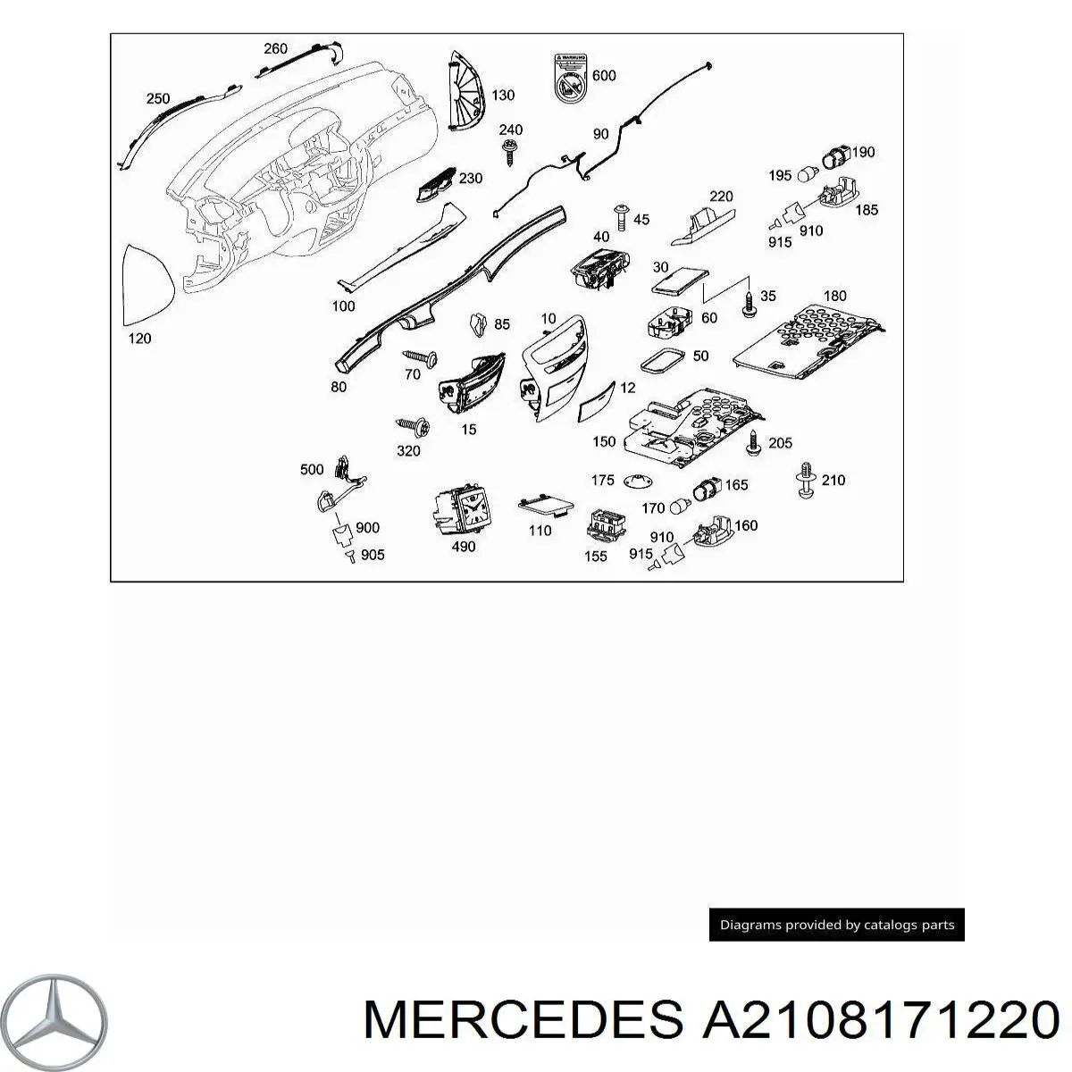 Comprar A2108171220 Mercedes 