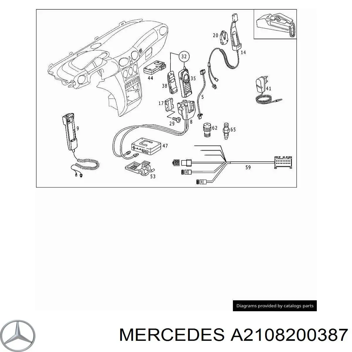 A2108200387 Mercedes