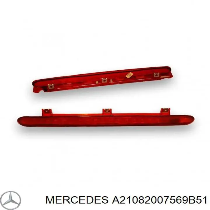 Comprar A21082007569B51 Mercedes Luz de freno trasera adicional 