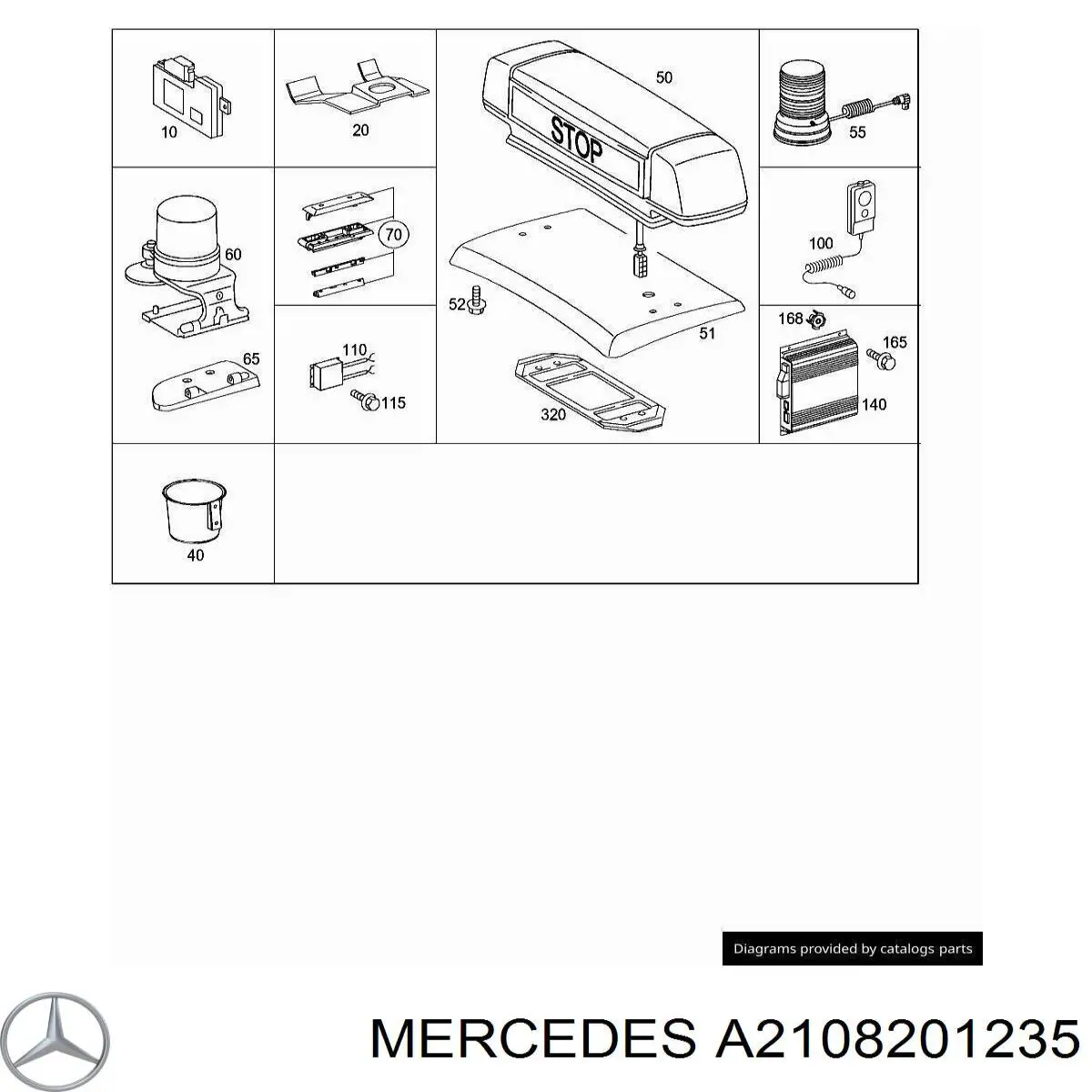 A2108201235 Mercedes