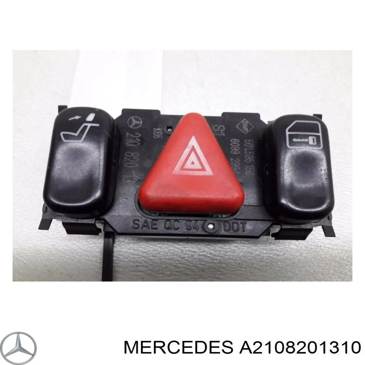 Botón de emergencia Mercedes A2108201310 precio, desde 37,75 EUR