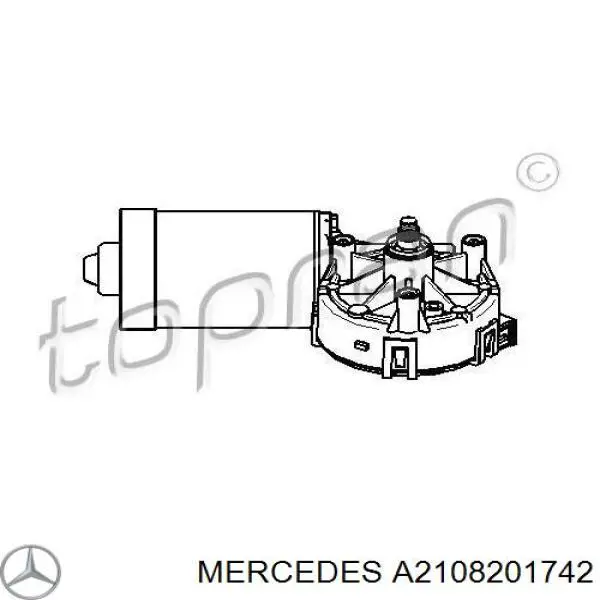 Motor del limpiaparabrisas Mercedes A2108201742 precio, desde 63,52 EUR