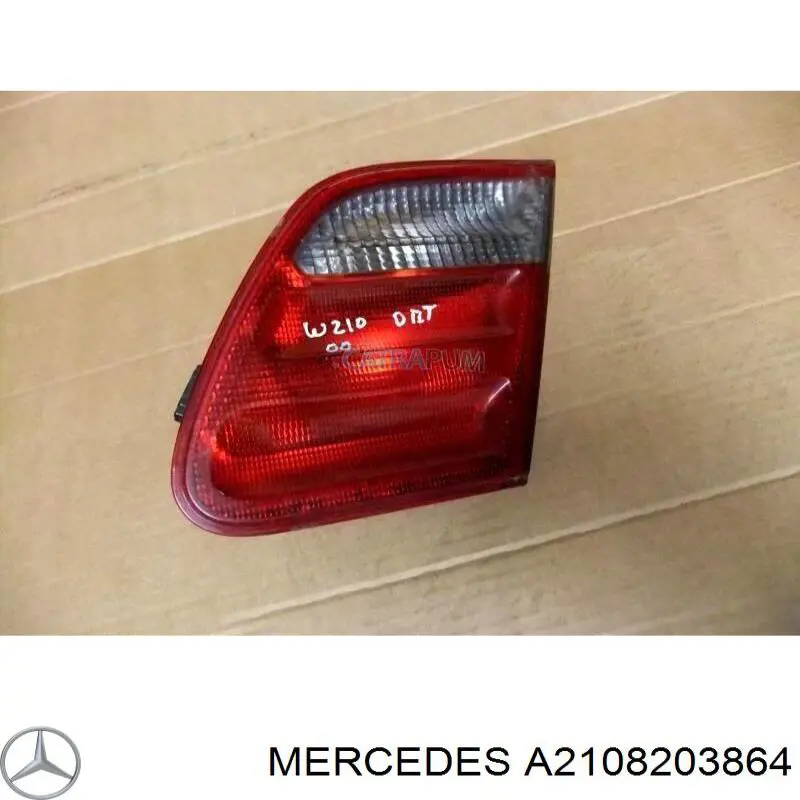 Comprar A2108203864 Mercedes Piloto trasero interior derecho