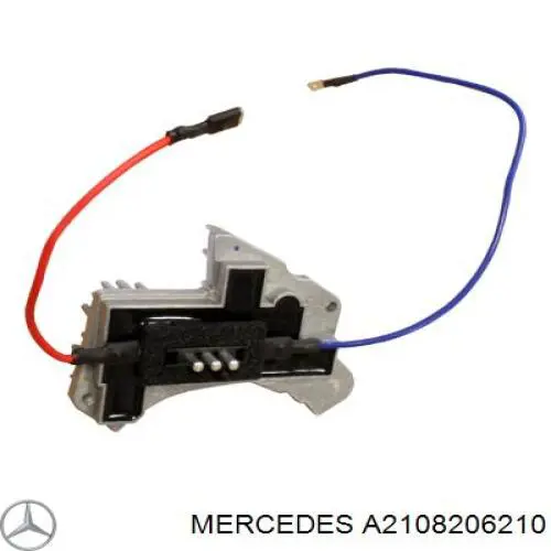 A2108206210 Mercedes resitencia, ventilador habitáculo