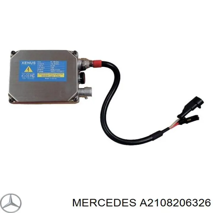 A210820632664 Mercedes bobina de reactancia, lámpara de descarga de gas