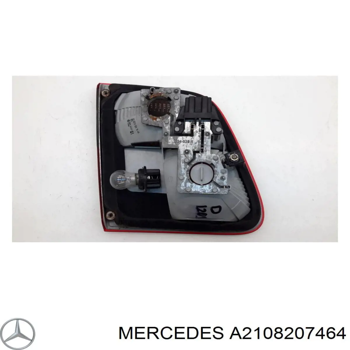 A2108207464 Mercedes piloto posterior interior derecho