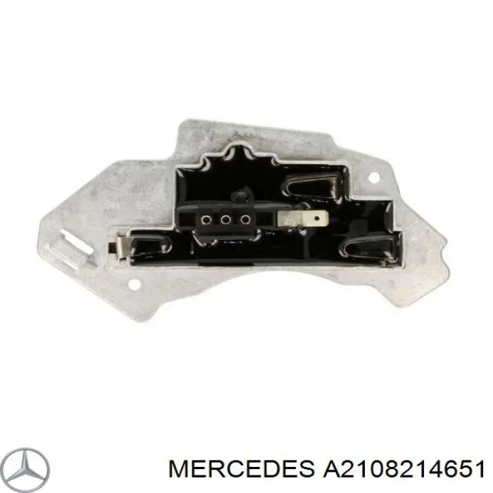 A2108214651 Mercedes resitencia, ventilador habitáculo