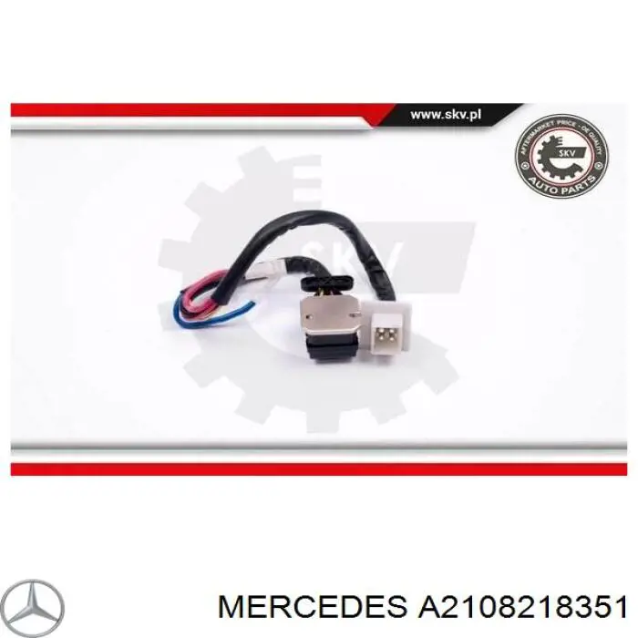 A2108218351 Mercedes resitencia, ventilador habitáculo