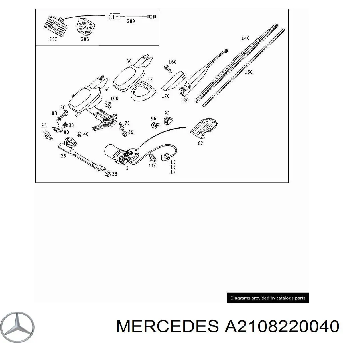 A2108220040 Mercedes