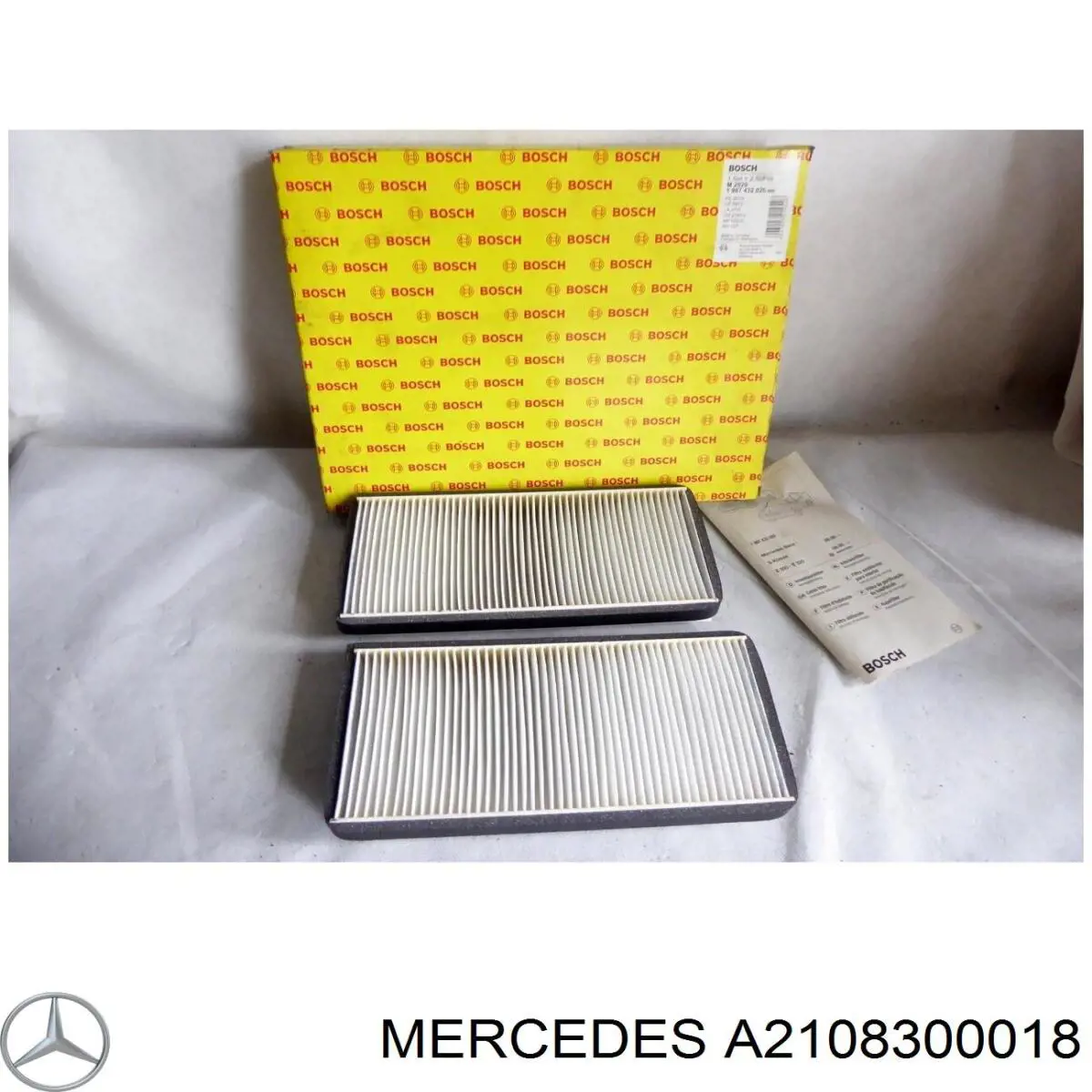 Comprar A2108300018 Mercedes Filtro de aire del habitáculo