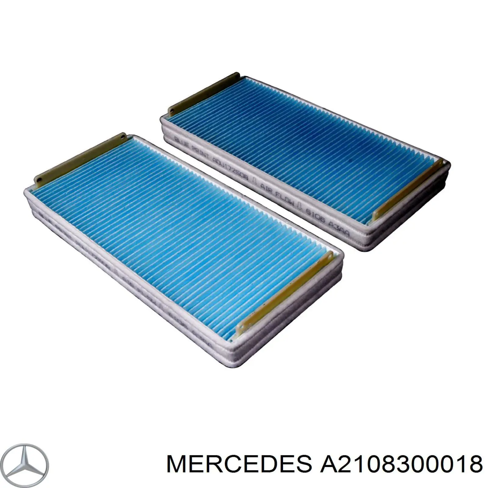 Filtro de cabina Mercedes A2108300018 precio, desde 11,66 EUR