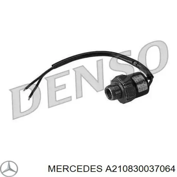 A210830037064 Mercedes condensador aire acondicionado