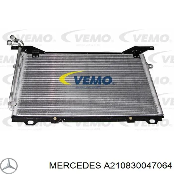 A210830047064 Mercedes condensador aire acondicionado