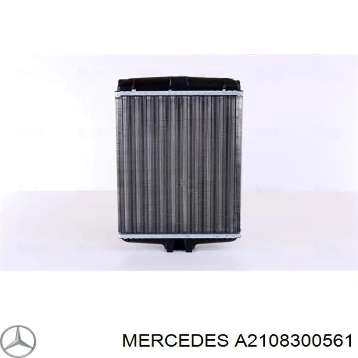 A2108300561 Mercedes radiador de calefacción