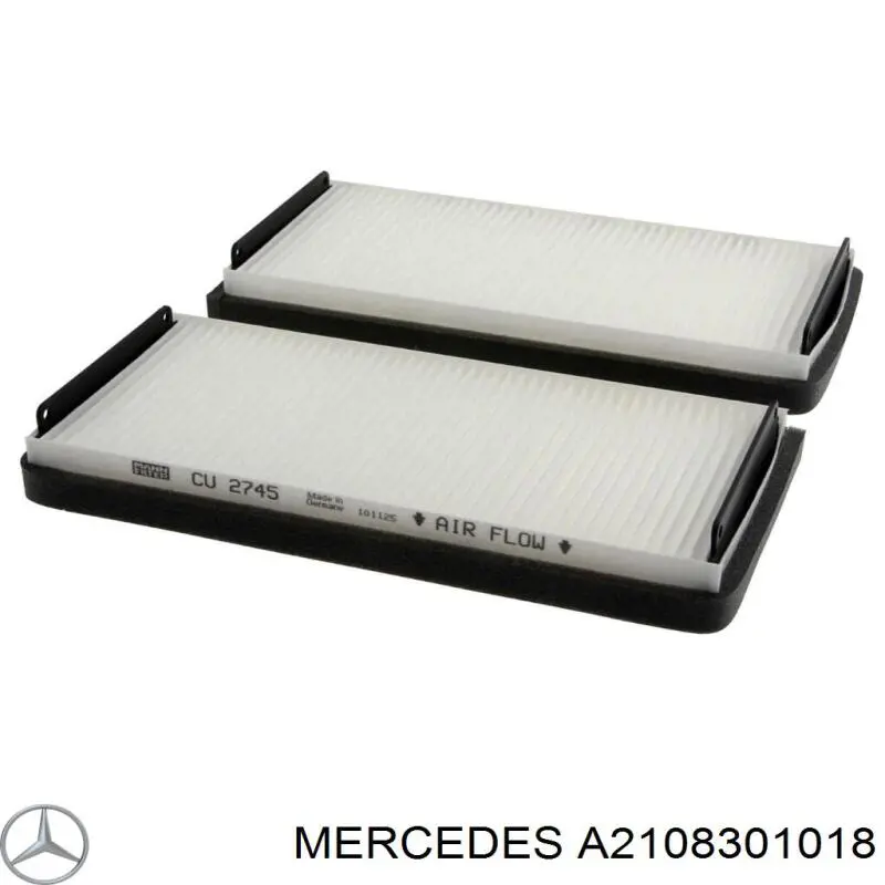 A2108301018 Mercedes filtro habitáculo