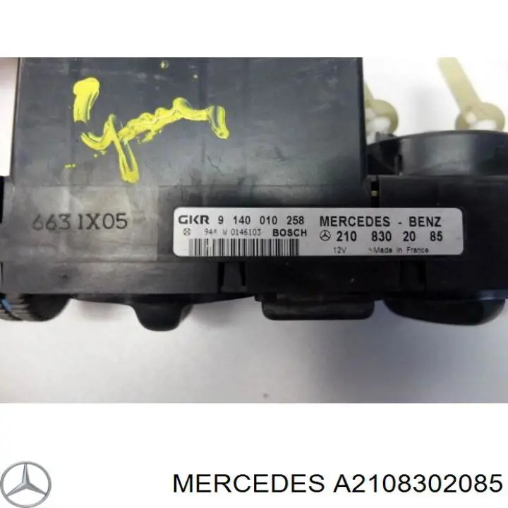 Módulo de modos de calefacción/aire acondicionado Mercedes A2108302085 precio, desde 85,67 EUR