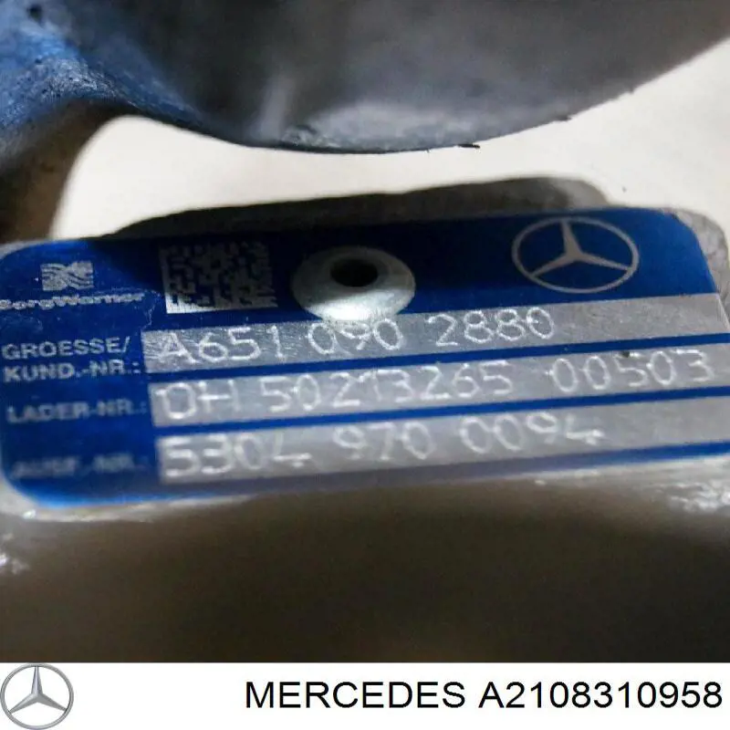 Comprar A2108310958 Mercedes Rejilla de desagüe del parabrisas izquierda/derecha