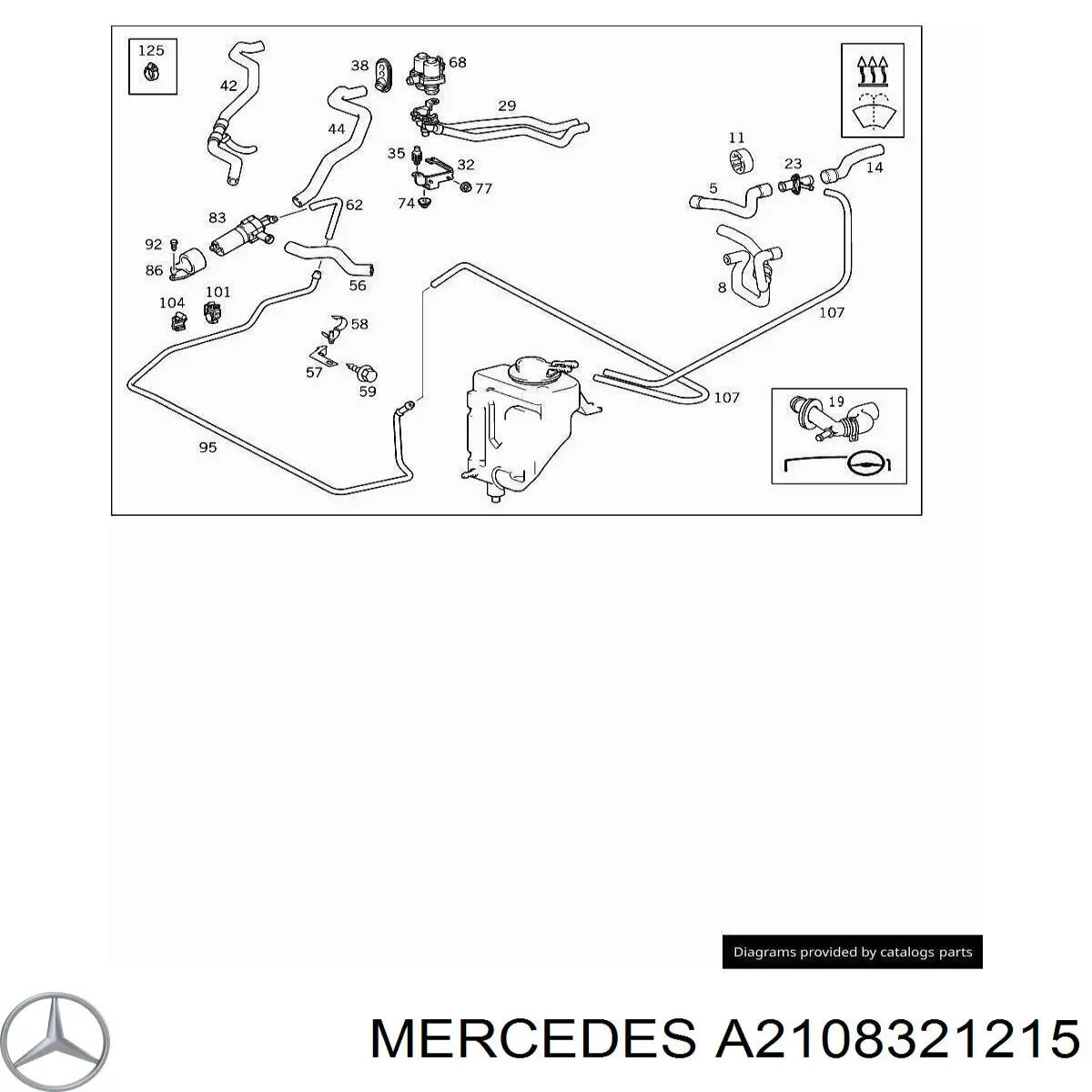 A2108321215 Mercedes