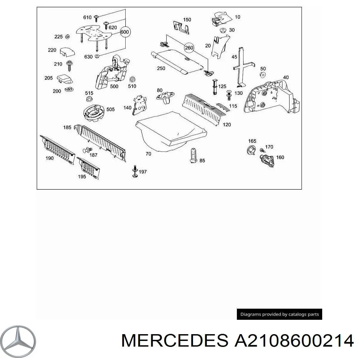 A2108600214 Mercedes