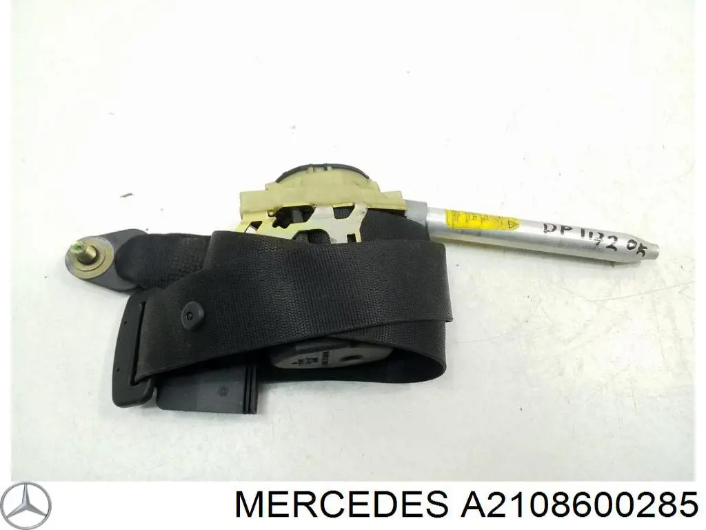 A2108600285 Mercedes cinturón de seguridad delantero derecho