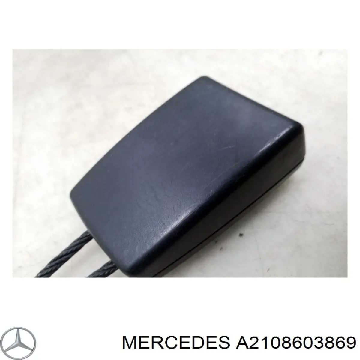 A2108600969 Mercedes palanca de liberacion cinturon de seguridad delantero