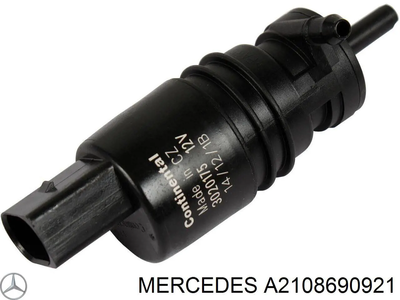 Bomba de agua limpiaparabrisas, delantera Mercedes A2108690921 precio, desde 6,96 EUR