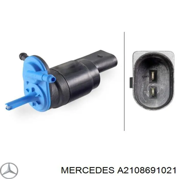 Bomba-motor de limpiaparabrisas delantero/trasero Mercedes A2108691021 precio, desde 9,85 EUR
