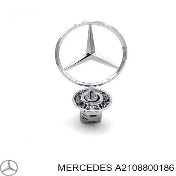 A2108800186 Mercedes emblema de capó