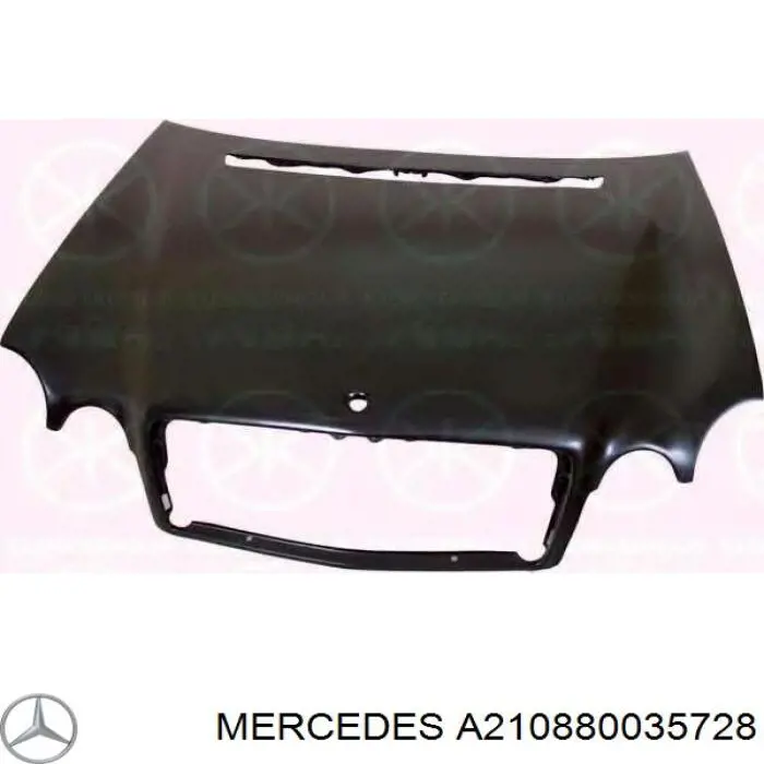 A210880035728 Mercedes capó del motor