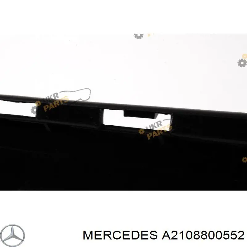 Parachoques delantero, parte interior para Mercedes E (W210)