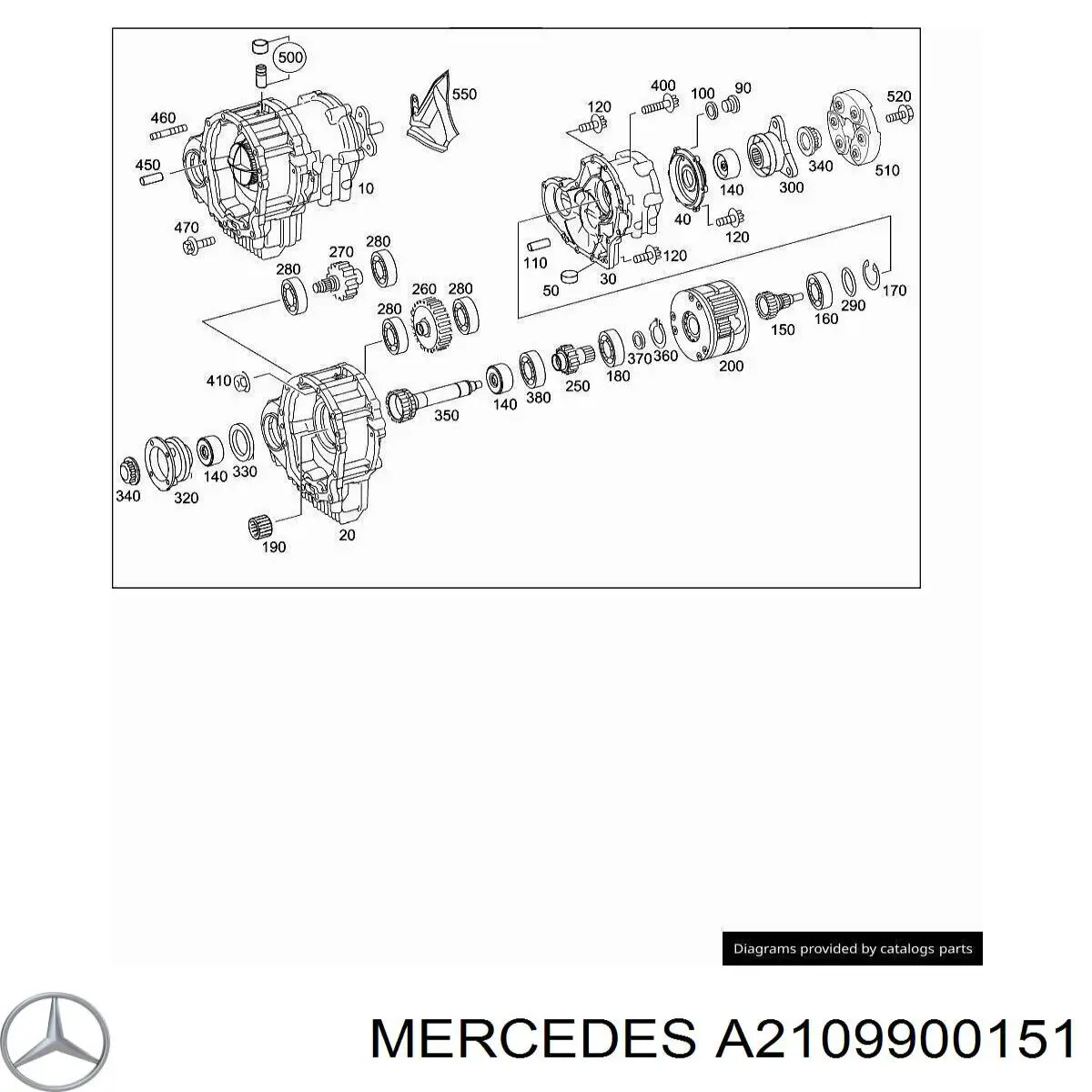  Mercedes A2109900151 precio, desde 14,96 EUR