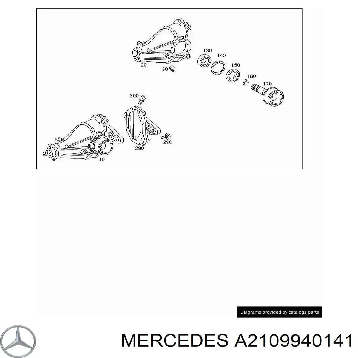  Mercedes A2109940141 precio, desde 16,12 EUR